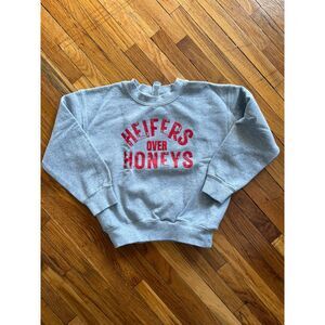 Youth Sweatshirt | Heifers Over Honeys | X-Small